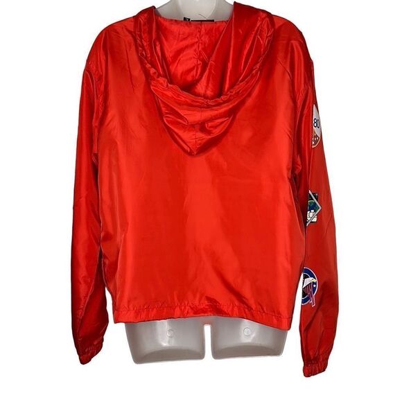 NASA Red Graphic Windbreaker by
Chemistry With Pockets Large NWT - Picture 4 of 6